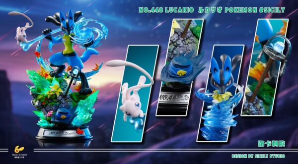 lucario sicily studio estatua pokemon resina2
