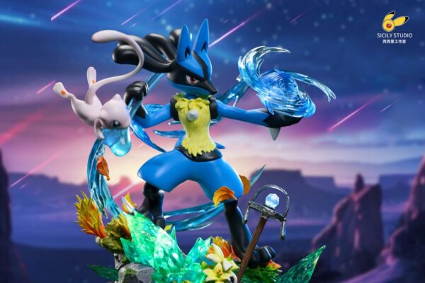 lucario sicily studio estatua pokemon resina3
