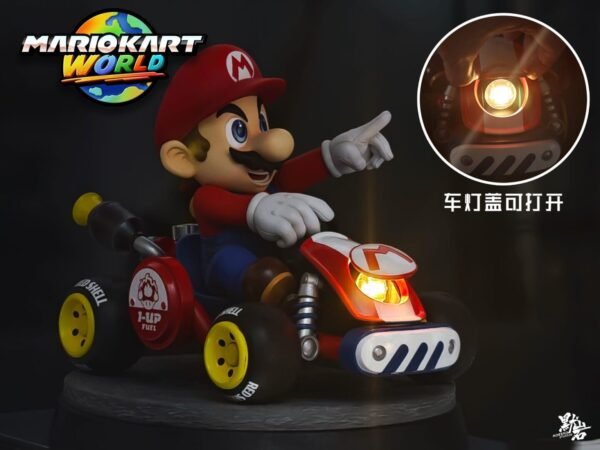 mario kart world estatua resina moreno studio2