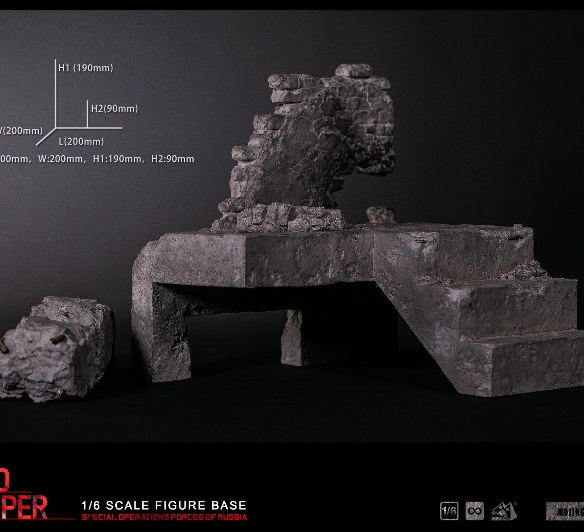 mojing toys diorama sso sniper escala 1 62