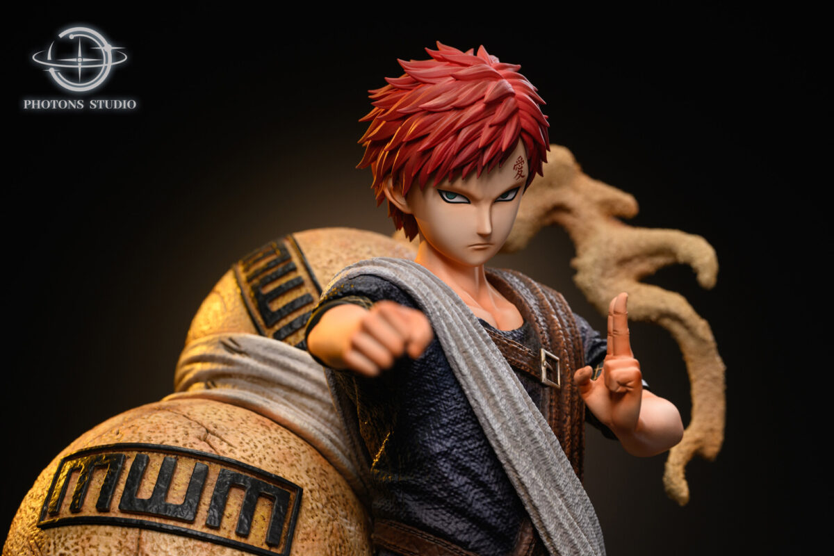 photons studio gaara naruto estatua 1 6 resina1