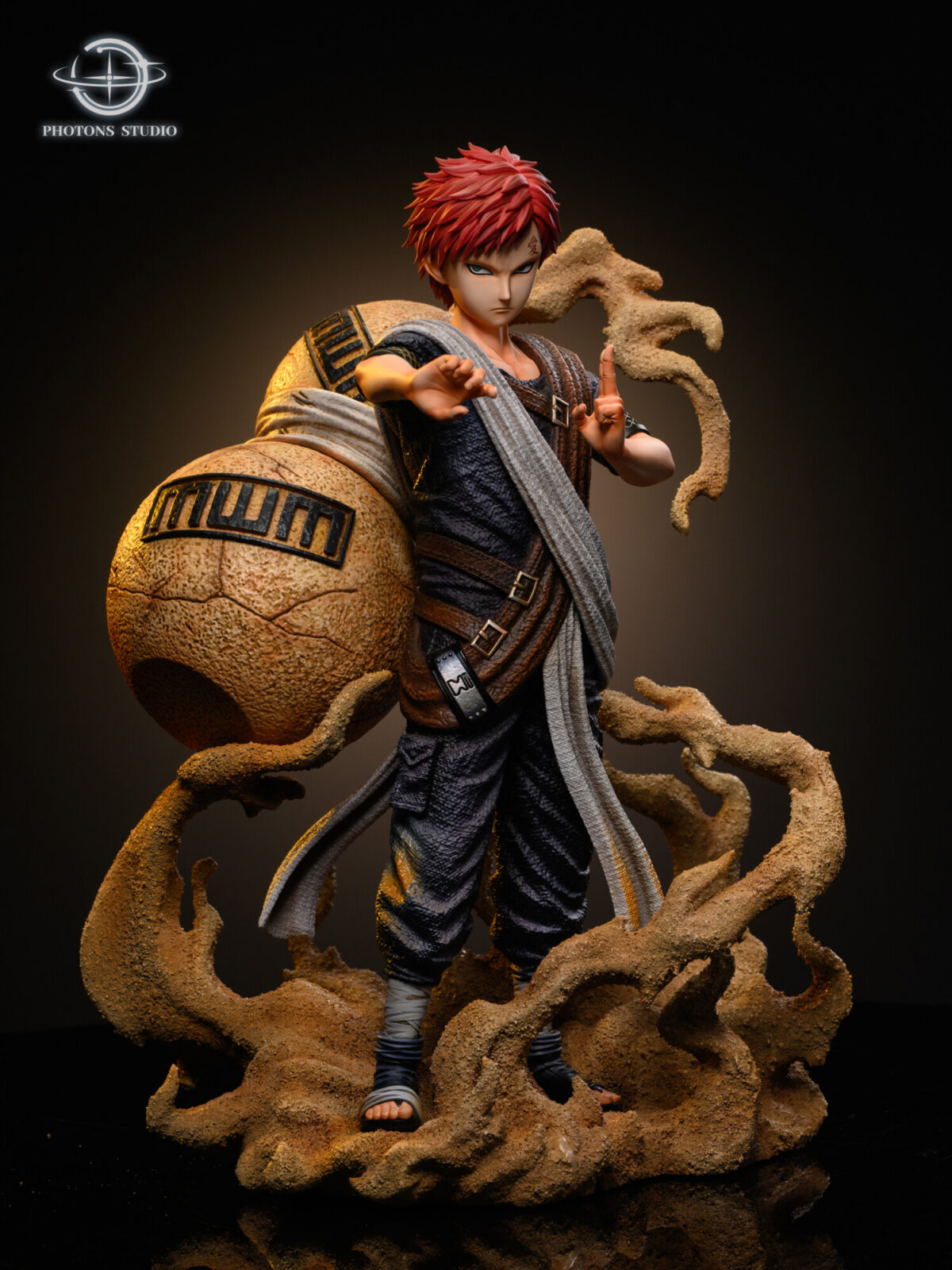 photons studio gaara naruto estatua 1 6 resina5