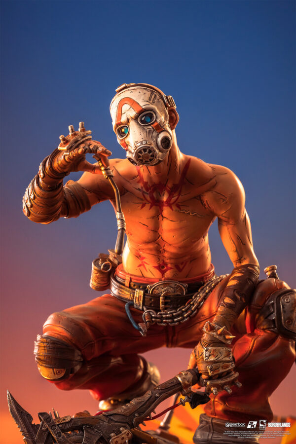 pure arts borderlands psycho bandit claptrap estatua 1 61