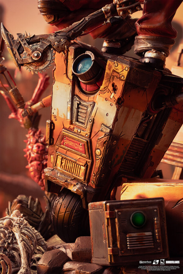 pure arts borderlands psycho bandit claptrap estatua 1 64