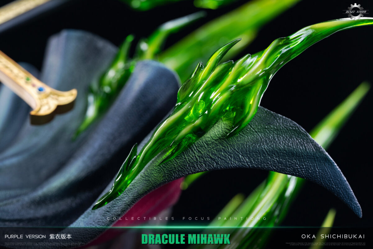 reset studio dracule mihawk one piece estatua resina pop11