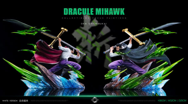 reset studio dracule mihawk one piece estatua resina pop13