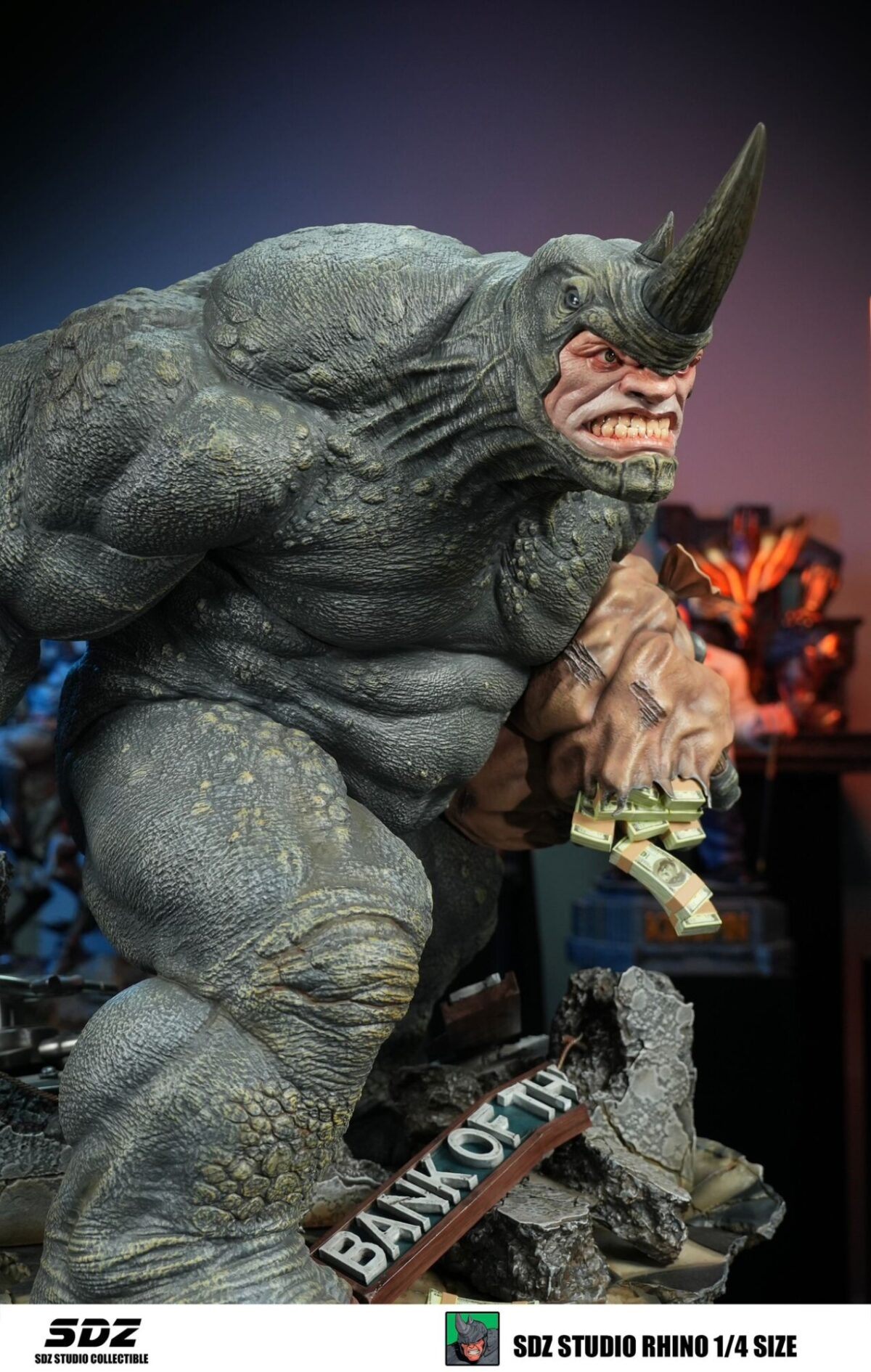 rhino sdz studio marvel estatua resina 1 49