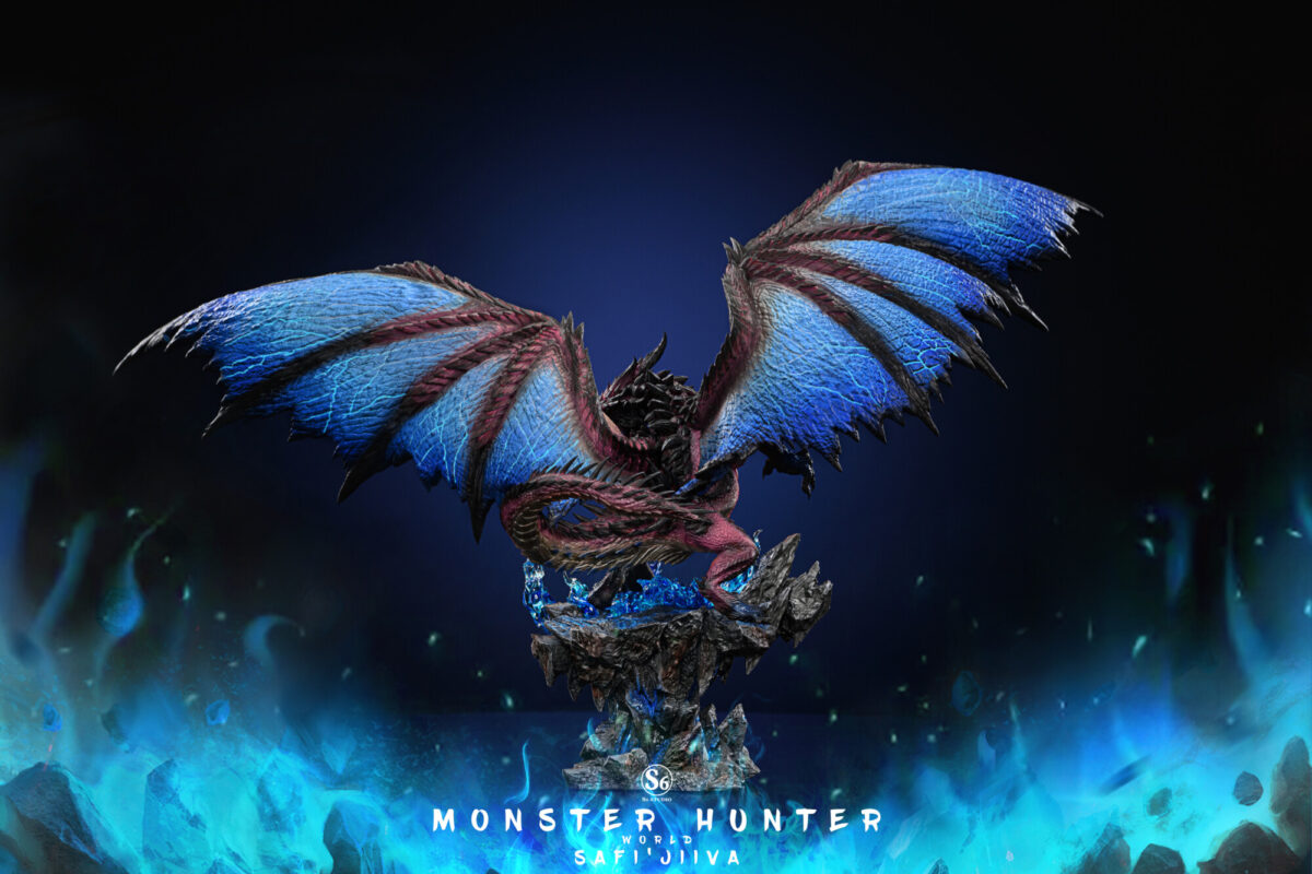safi jiiva s6 studio monster hunter estatua resina1
