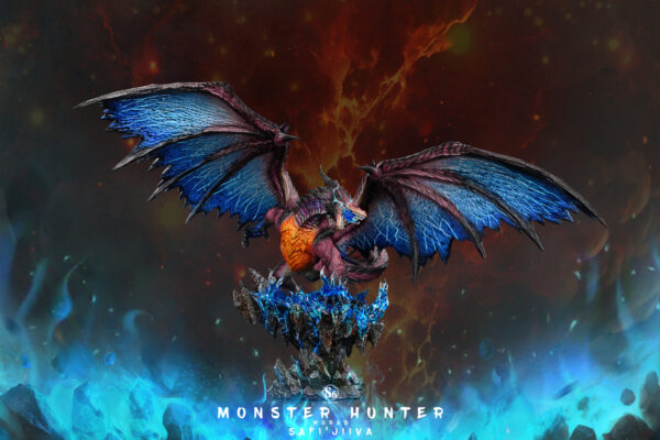 safi jiiva s6 studio monster hunter estatua resina4