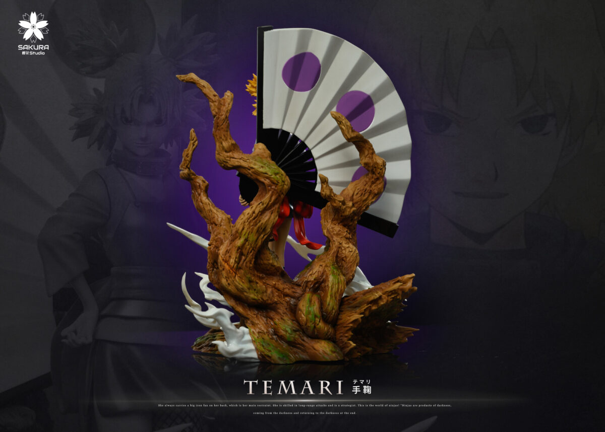 temari naruto estatua resina 1 8 sakura studio2