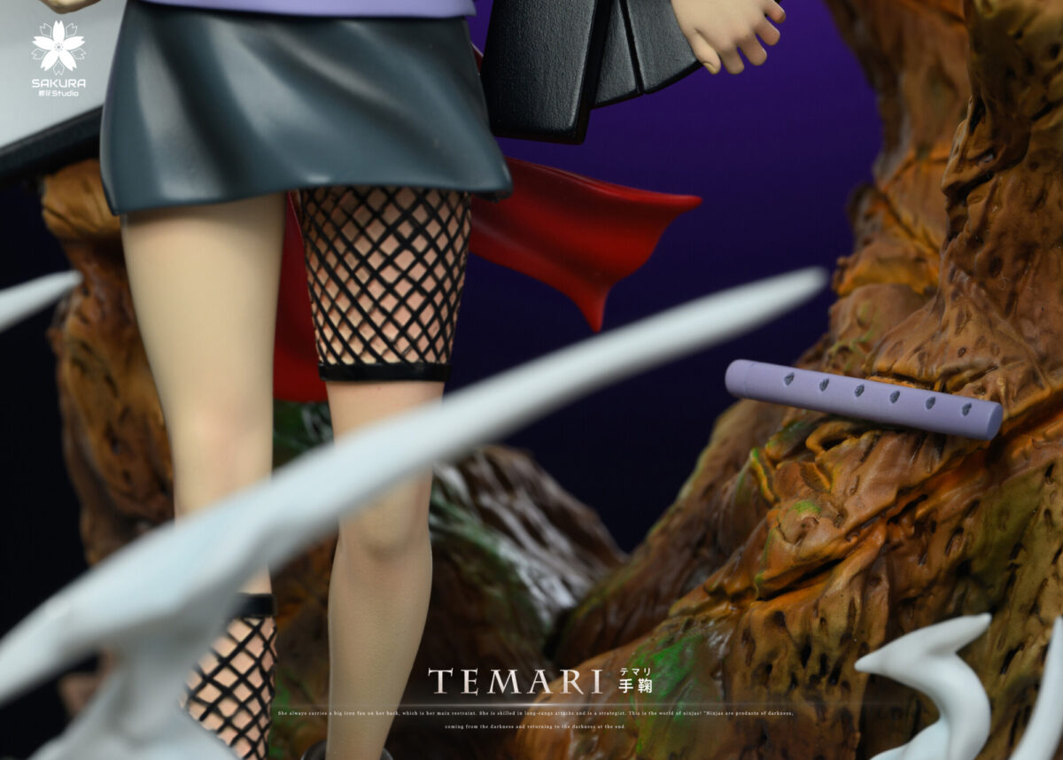 temari naruto estatua resina 1 8 sakura studio4