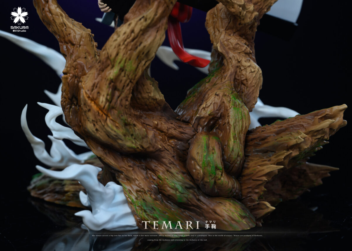 temari naruto estatua resina 1 8 sakura studio6