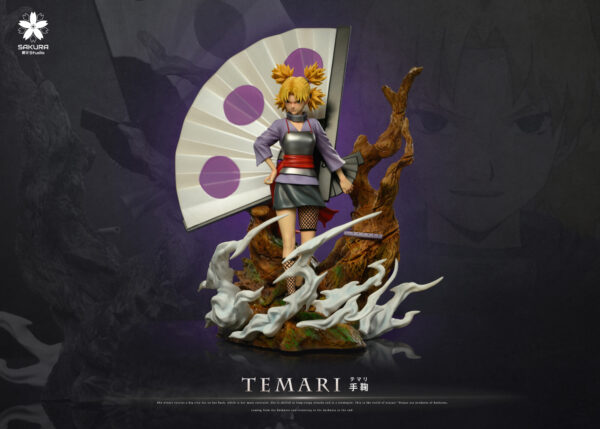 temari naruto estatua resina 1 8 sakura studio9