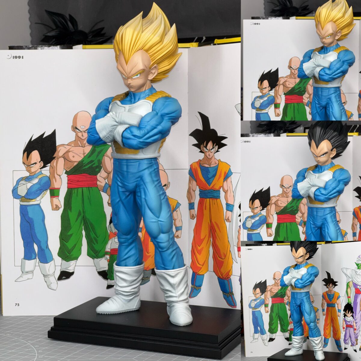 vegeta startrack dragon ball z estatua resina 1 61
