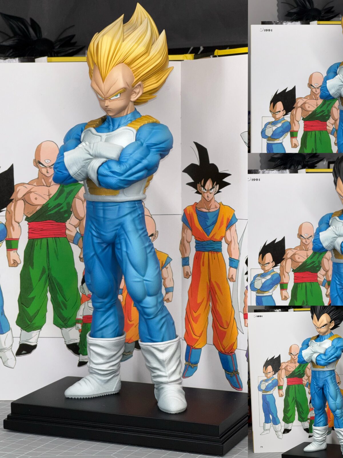 vegeta startrack dragon ball z estatua resina 1 61