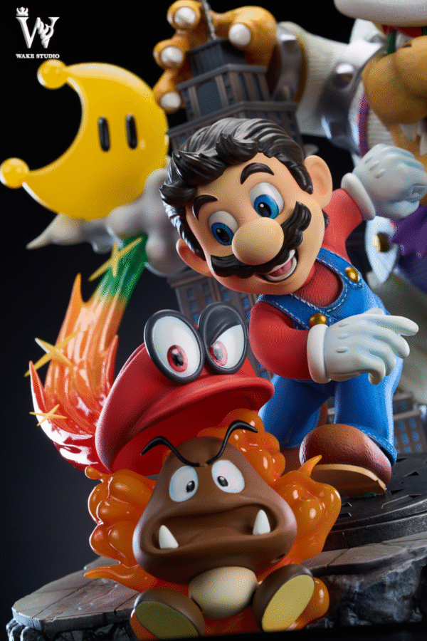 wake studio mario bros super mario odyssey estatua resina 1 61