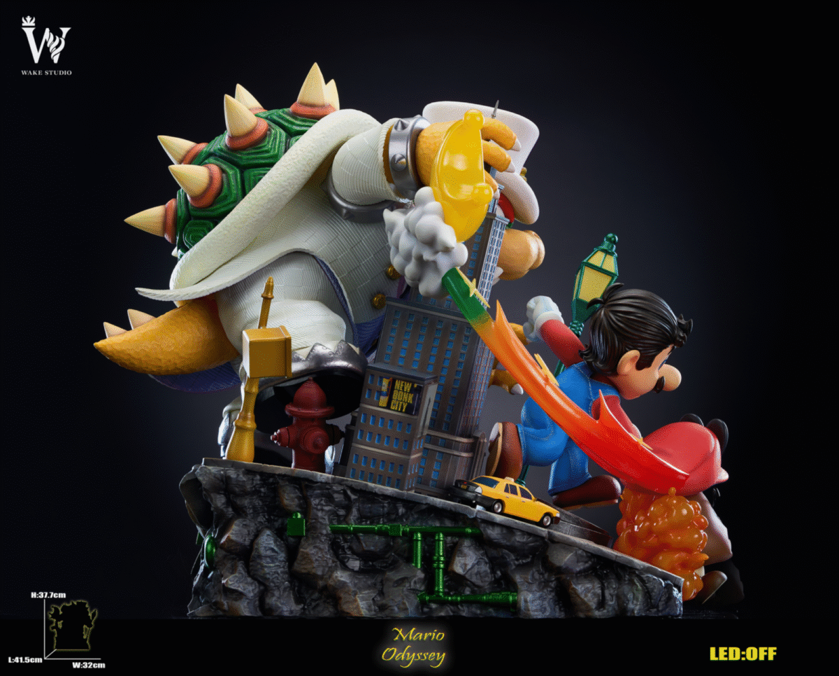 wake studio mario bros super mario odyssey estatua resina 1 62