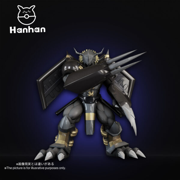 wargreymon estatua resina hanhan studio digimon1