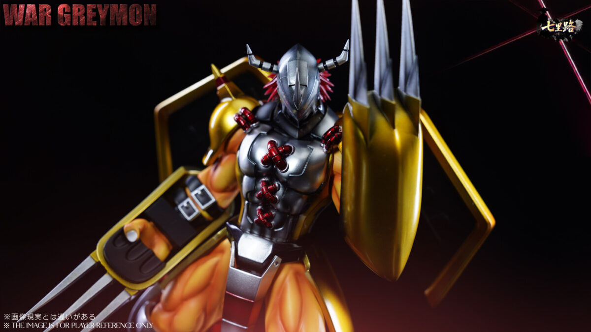 wargreymon qililu studio digimon estatua resina2