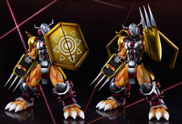 wargreymon qililu studio digimon estatua resina6