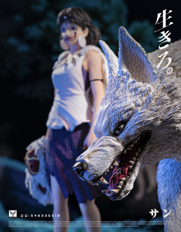 white deer san princesa mononoke estatua 1 64