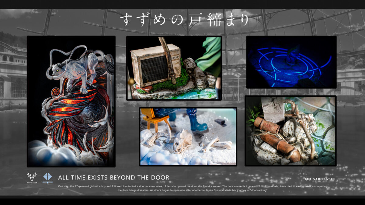 white deer studio suzume iwato figura resina2