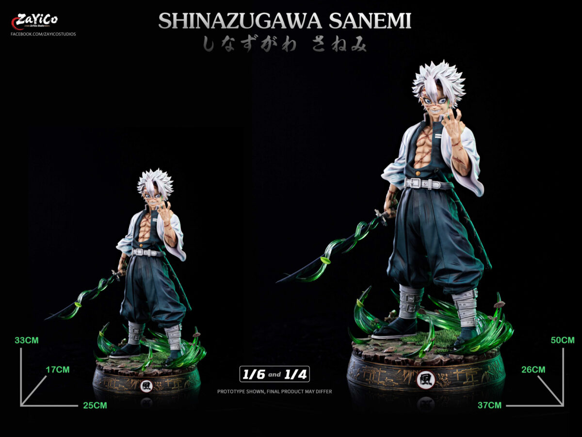 zayico shinazugawa sanemi kimetsu no yaiba estatua2