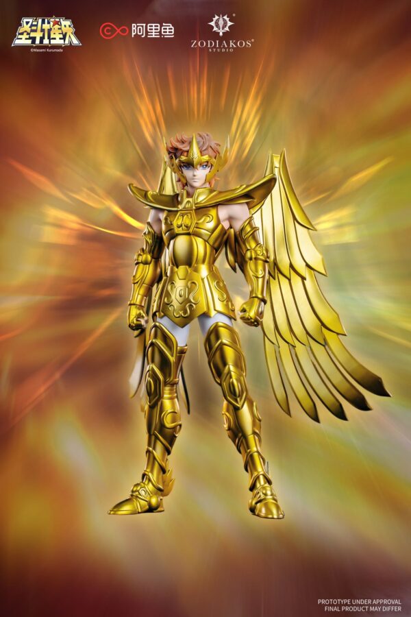 zodiakos studio saint seiya golden armor estatua pvc 1 128