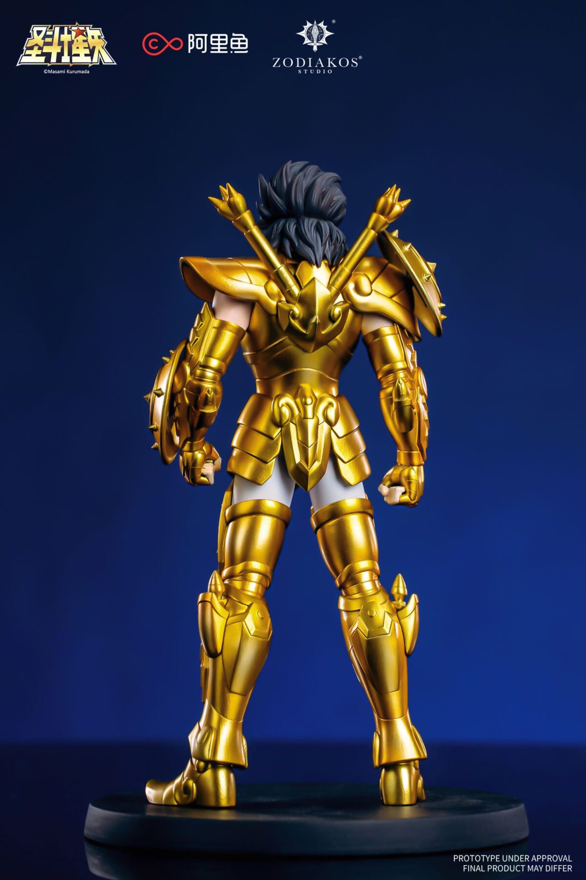 zodiakos studio saint seiya golden armor estatua pvc 1 129
