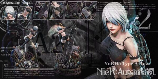 a2 nier automata estatua imagination studio escala 1 43