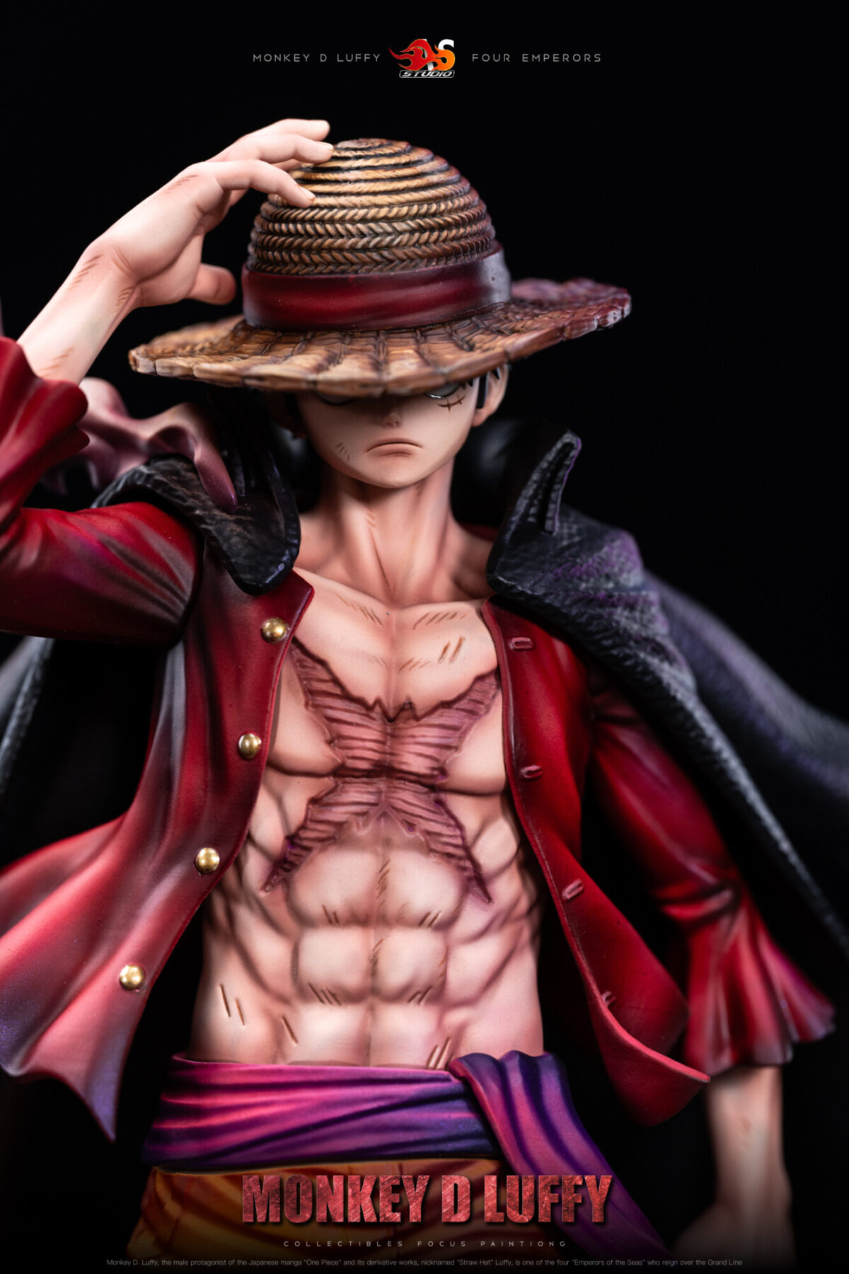 as studio monkey d luffy one piece pop estatua resina3