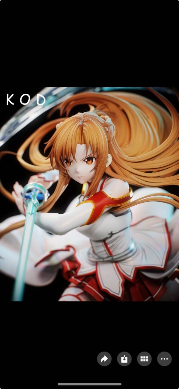 asuna sword art online kod studio estatua resina 1 6 1 43