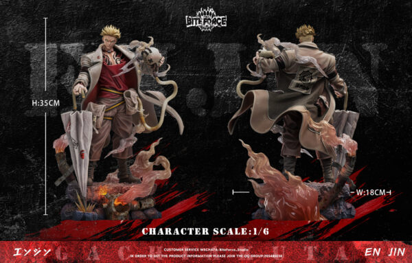 bite force enjin gachiakuta estatua resina 1 64