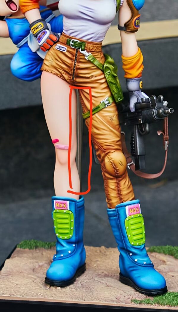 bulma goku infinite studios 40 aniversario estatua1
