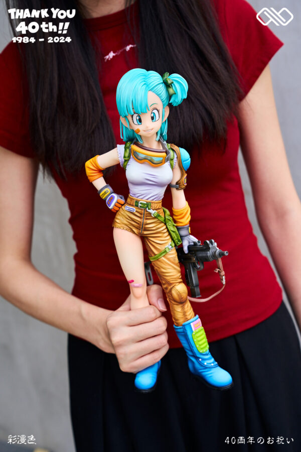 bulma goku infinite studios 40 aniversario estatua5