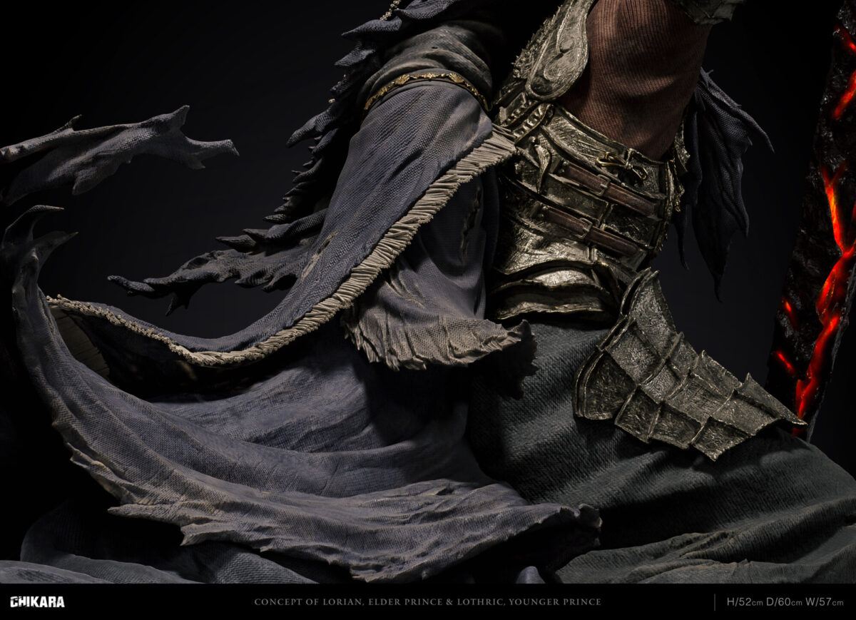 chikara studio dark souls 3 principe lorian lothric estatua resina 1 45