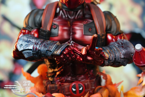 deadpool bust 13 27 prison studio marvel estatua resina10