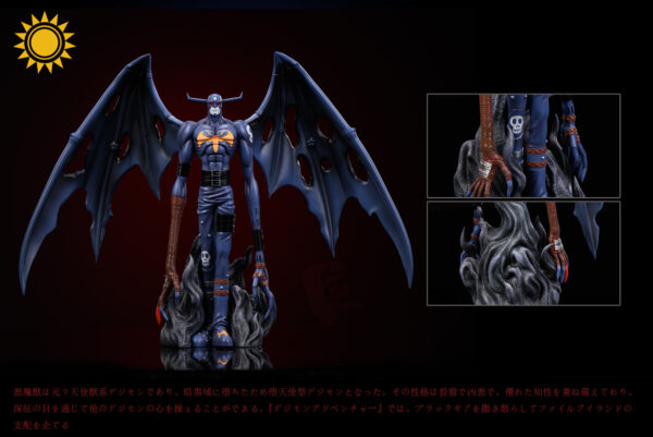 devimon sun studio digimon estatua resina1