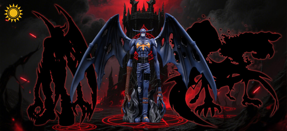 devimon sun studio digimon estatua resina3