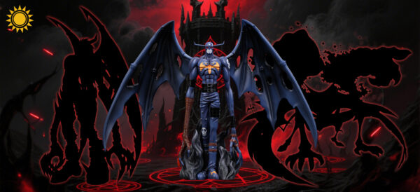 devimon sun studio digimon estatua resina3