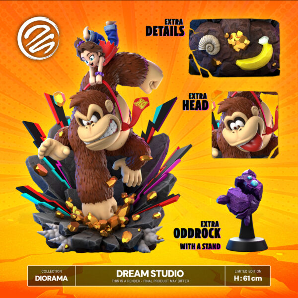 dream studio donkey kong pauline diorama2