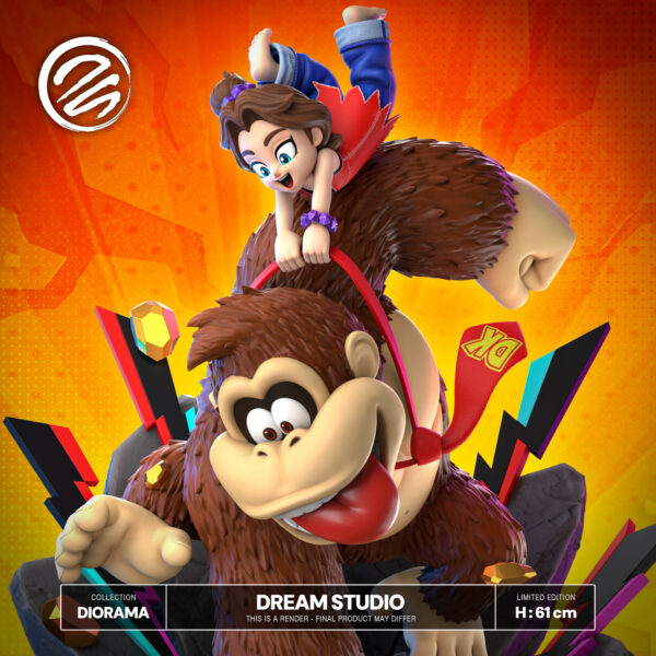 dream studio donkey kong pauline diorama5