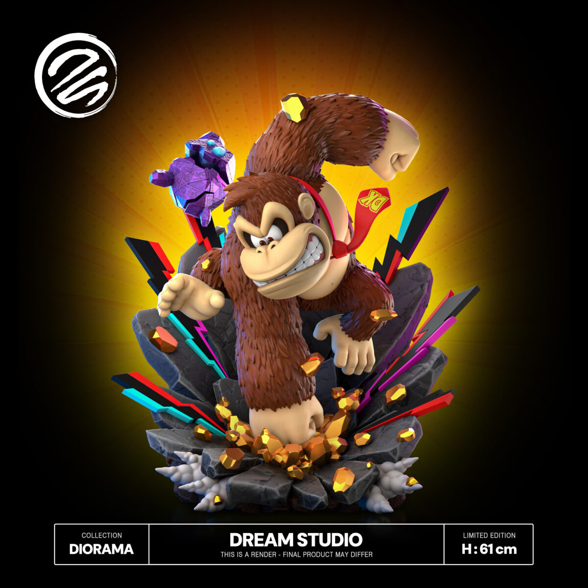 dream studio donkey kong pauline diorama6