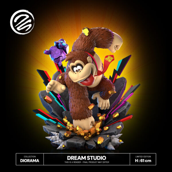 dream studio donkey kong pauline diorama8