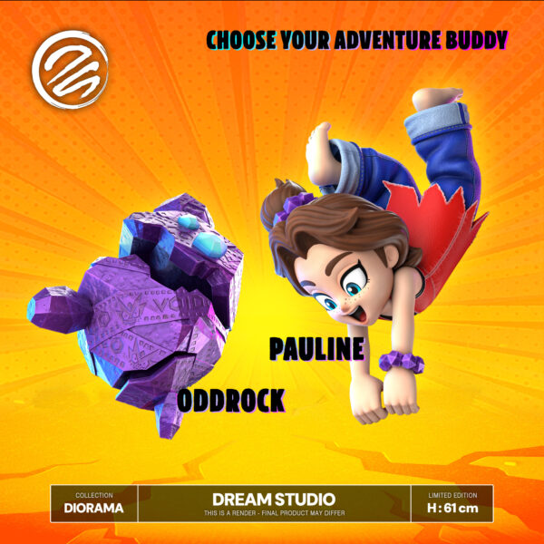 dream studio donkey kong pauline diorama9