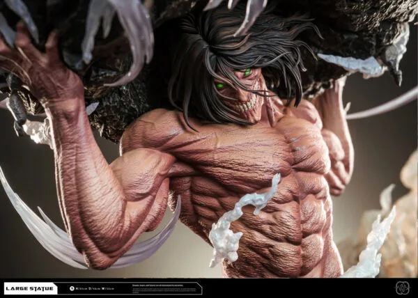 Hertz Studio - Eren Titán Attack on Titan - Estatua de Resina
