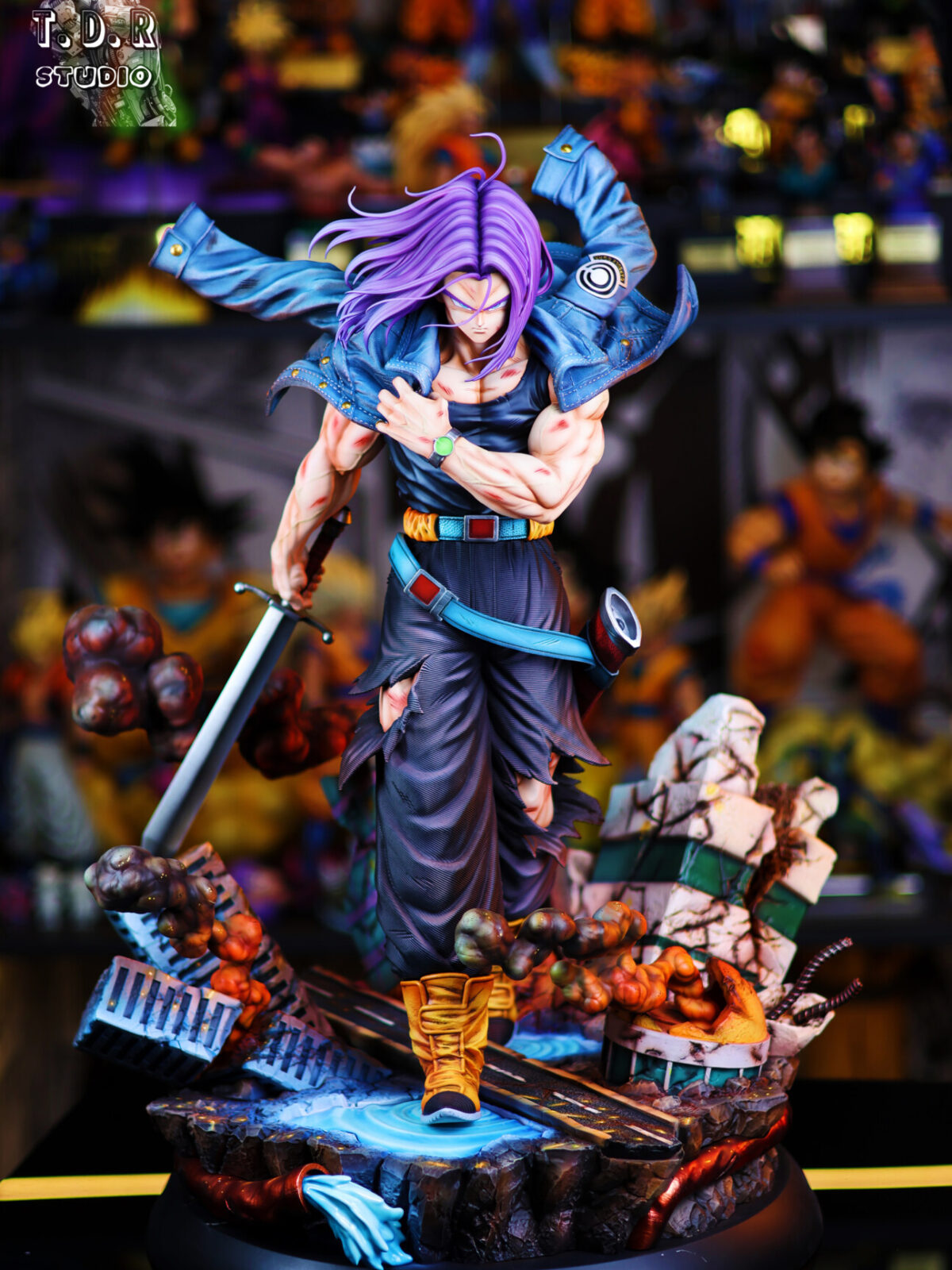 future trunks dragon ball z tdr studio estatua15