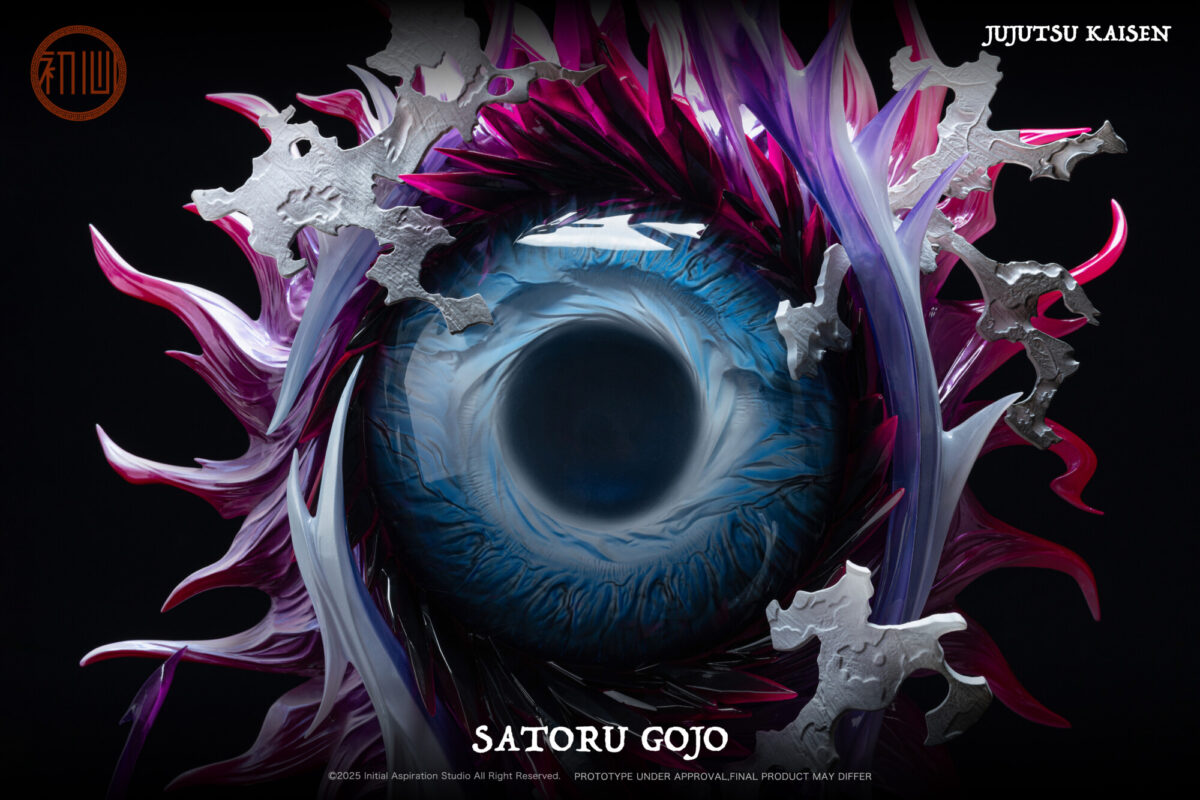 gojo jujutsu kaisen estatua 1 6 base led lcd4