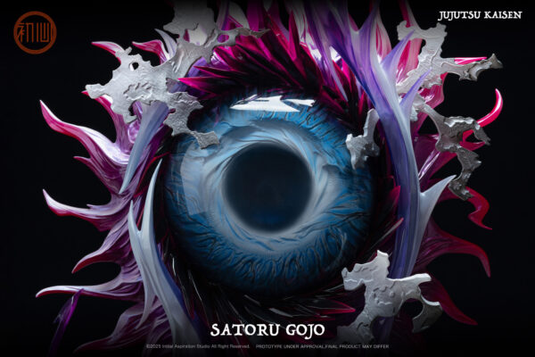 gojo jujutsu kaisen estatua 1 6 base led lcd4