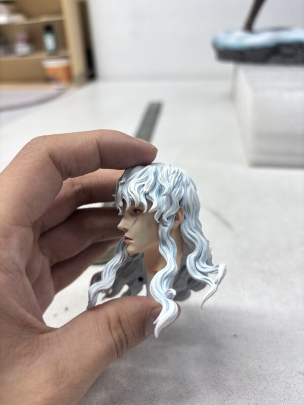 iron eleven berserk guts griffith snow farewell estatua 1 63